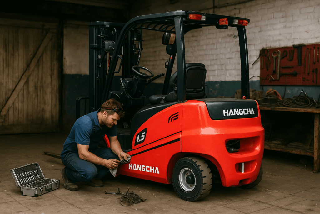 Ремонт и техническое обслуживание электропогрузчиков HANGCHA