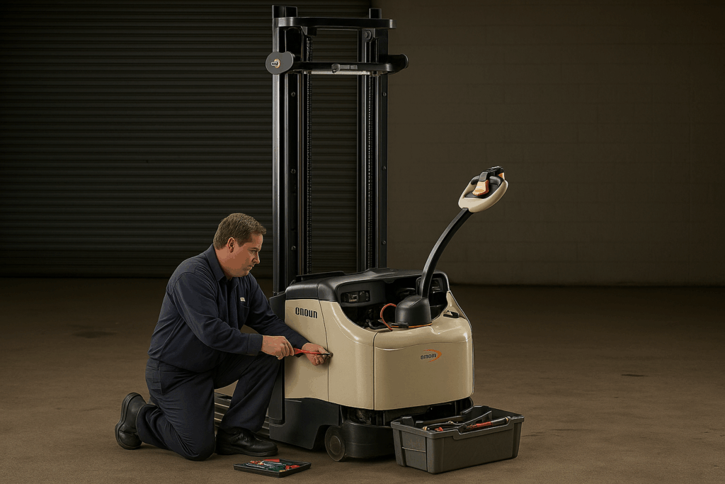 Ремонт и техническое обслуживание штабелеров Crown Equipment 