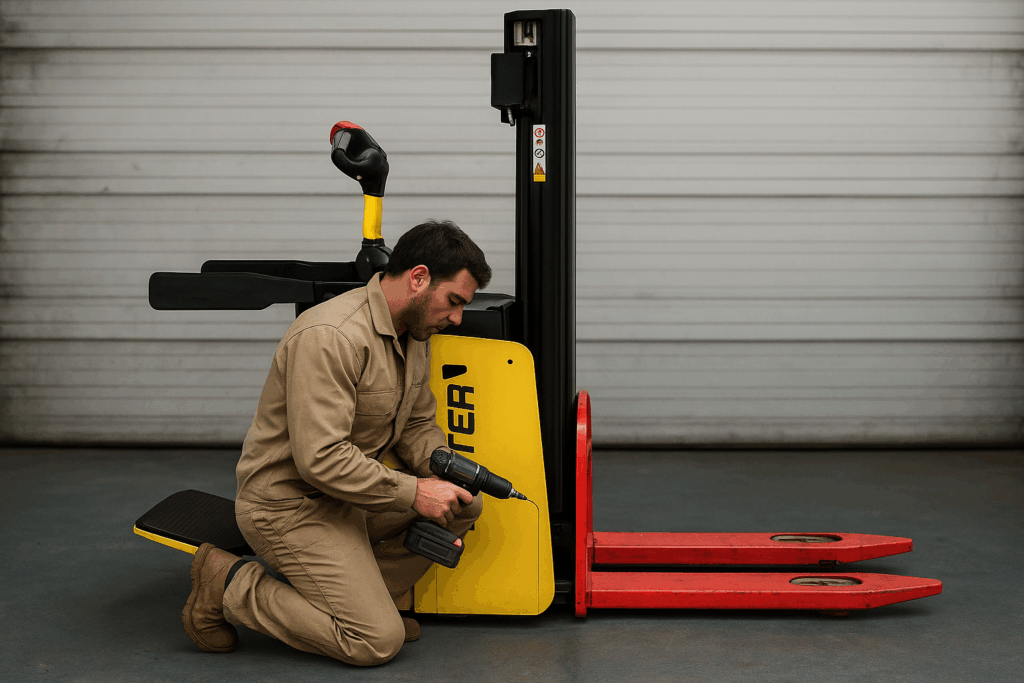 Ремонт и техническое обслуживание штабелеров Hyster