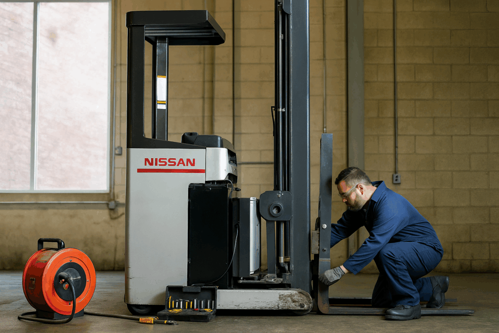 Ремонт и техническое обслуживание штабелеров Nissan