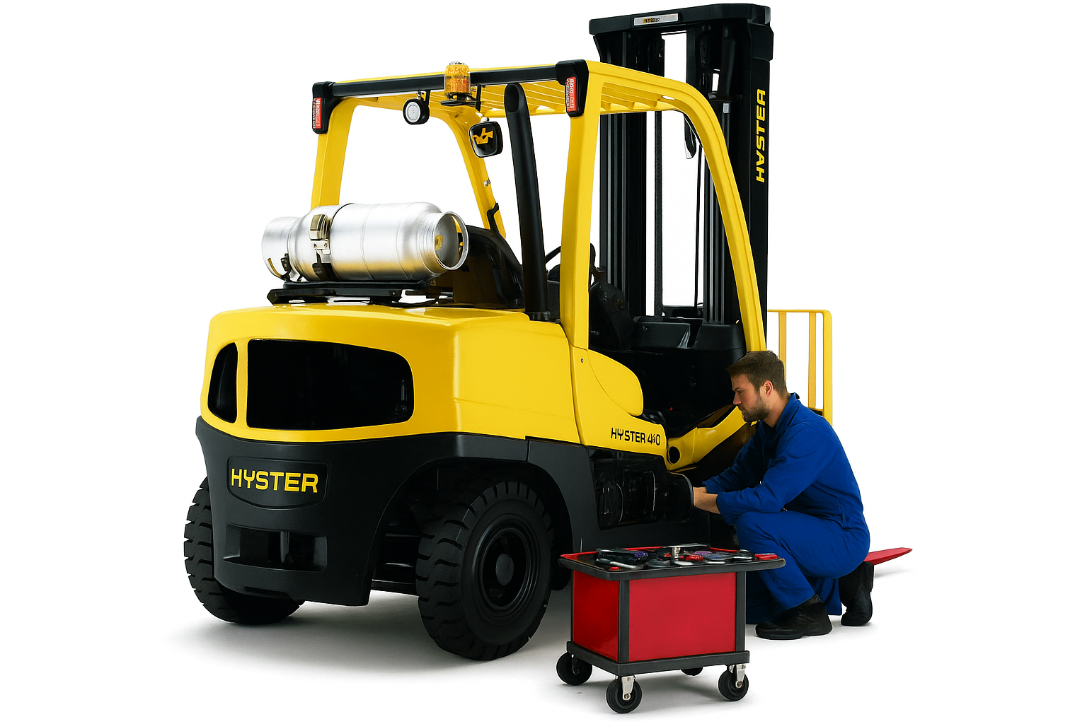 Ремонт и техническое обслуживание автопогрузчиков Hyster