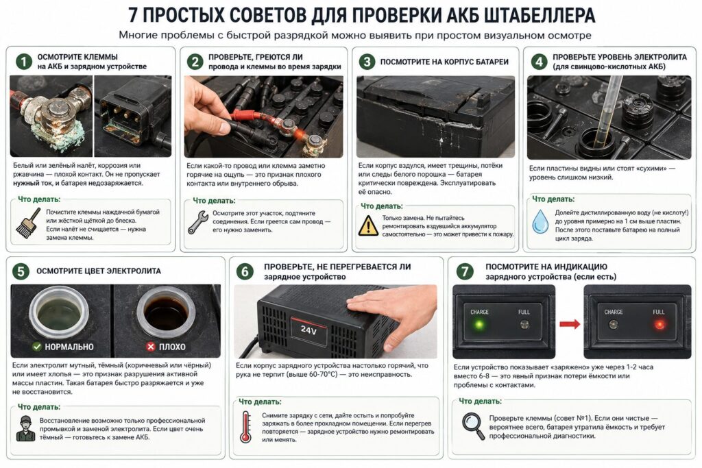 7 простых советов для проверки АКБ